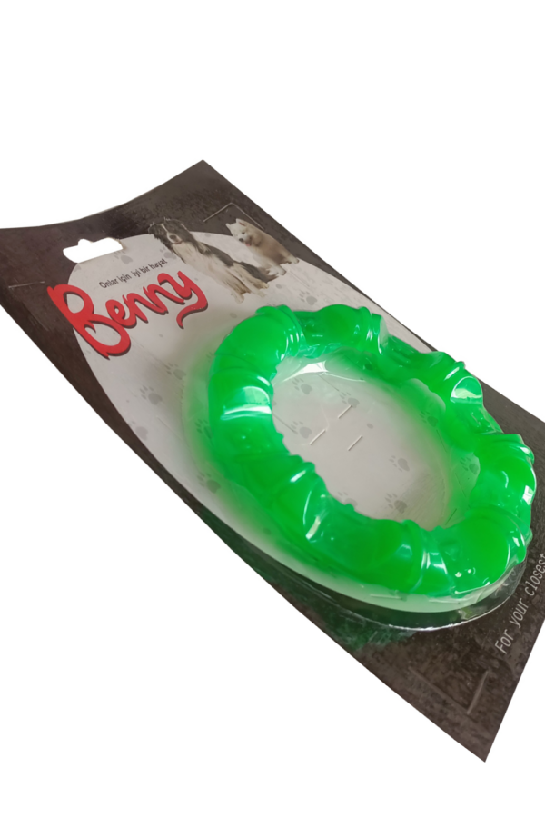 Benny Köpek Oyuncağı Yuvarlak Şekilli 11,5 cm Yeşil