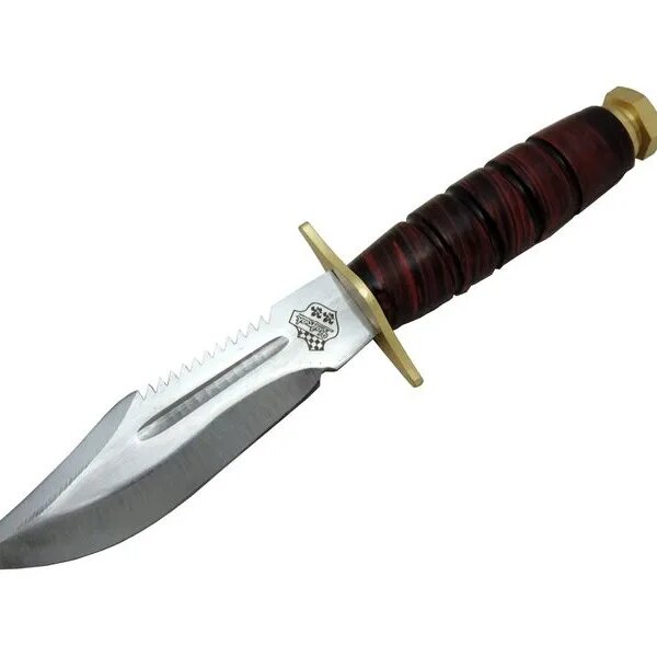 Halmak Metalik T.C. Komo Outdoor Bıçağı 25 cm - Kılıflı