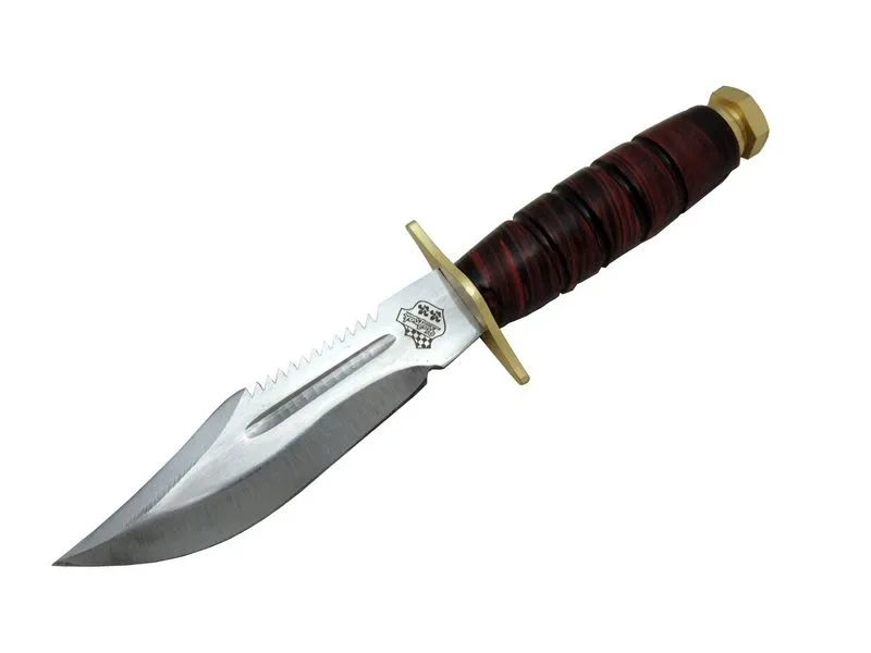 Halmak Metalik T.C. Komo Outdoor Bıçağı 25 cm - Kılıflı