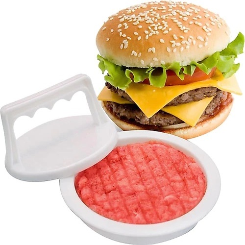 Hamburger Yapma Aparatı- Hamburger Pres Ve Köfte Kalıbı - Görsel 3