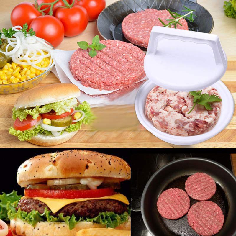 Hamburger Yapma Aparatı- Hamburger Pres Ve Köfte Kalıbı - Görsel 4