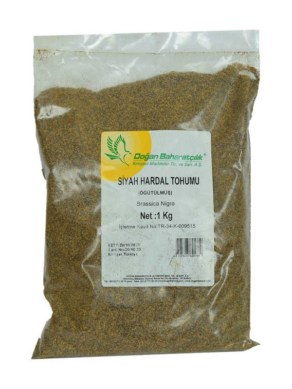 Hardal u Öğütülmüş Doğal Siyah 1000 Gr Paket