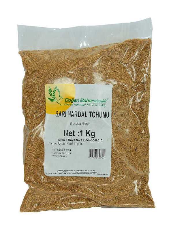 Hardal u Tane Doğal Sarı 1000 Gr Paket