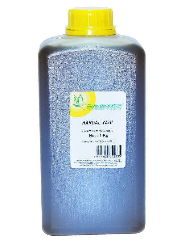 Hardal Yağı Pet Bidon 1000 Gr