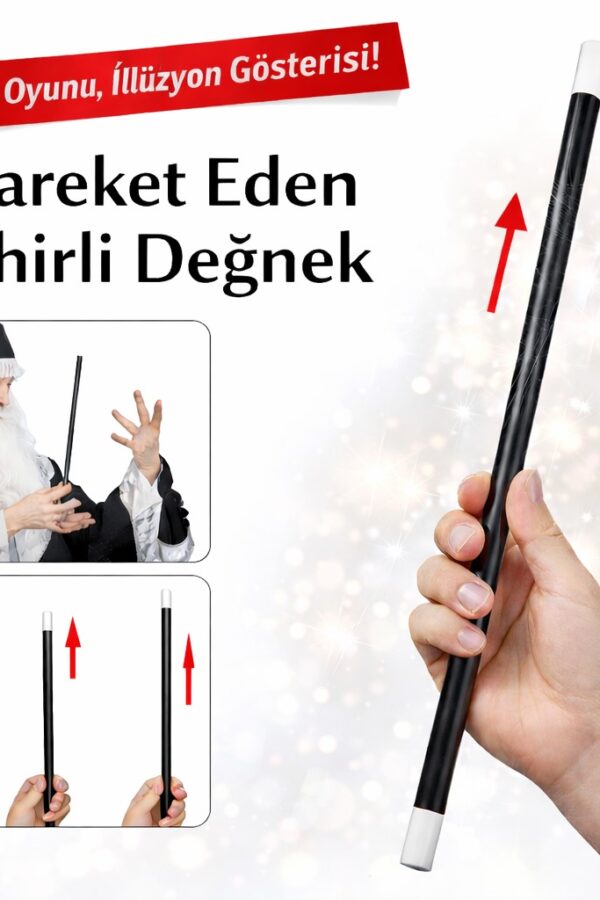 Hareket Eden Sihirli Değnek Çubuk 24 cm