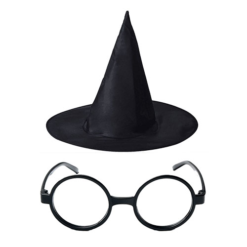Harry Potter Büyücü sı ve Harry Potter Büyücü Gözlüğü Siyah Renk