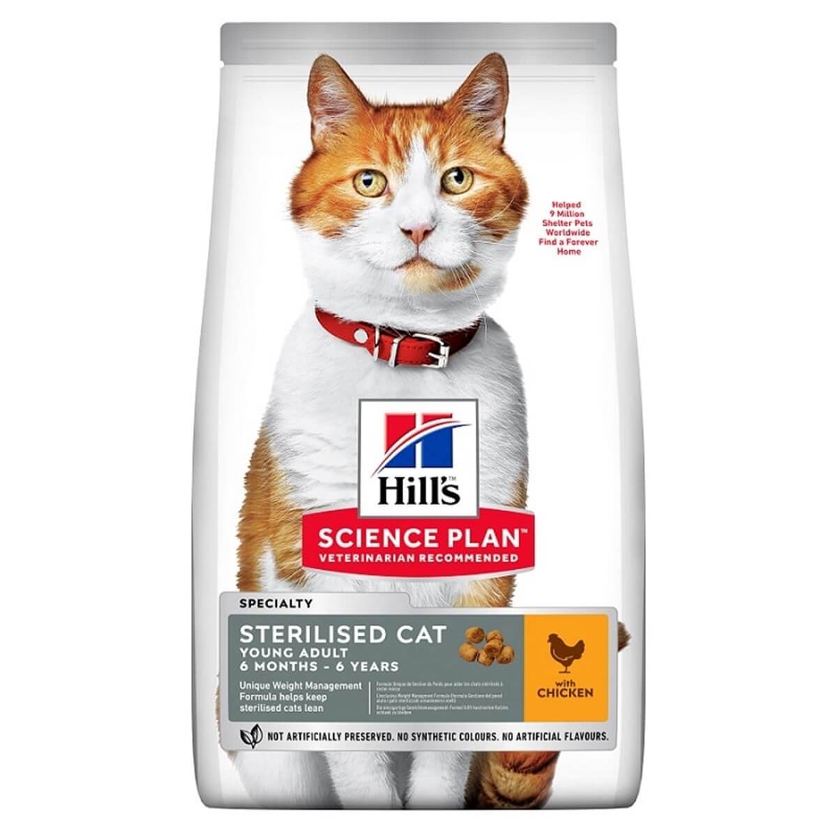 Plan Kısırlaştırılmış Tuklu Kedi sı 1 Kg