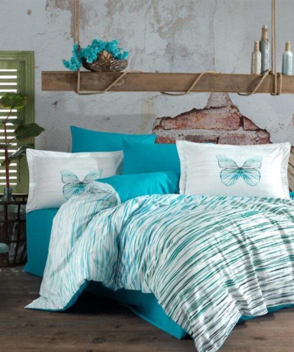 Kingsize Poplin Nev Eldora Turkuaz