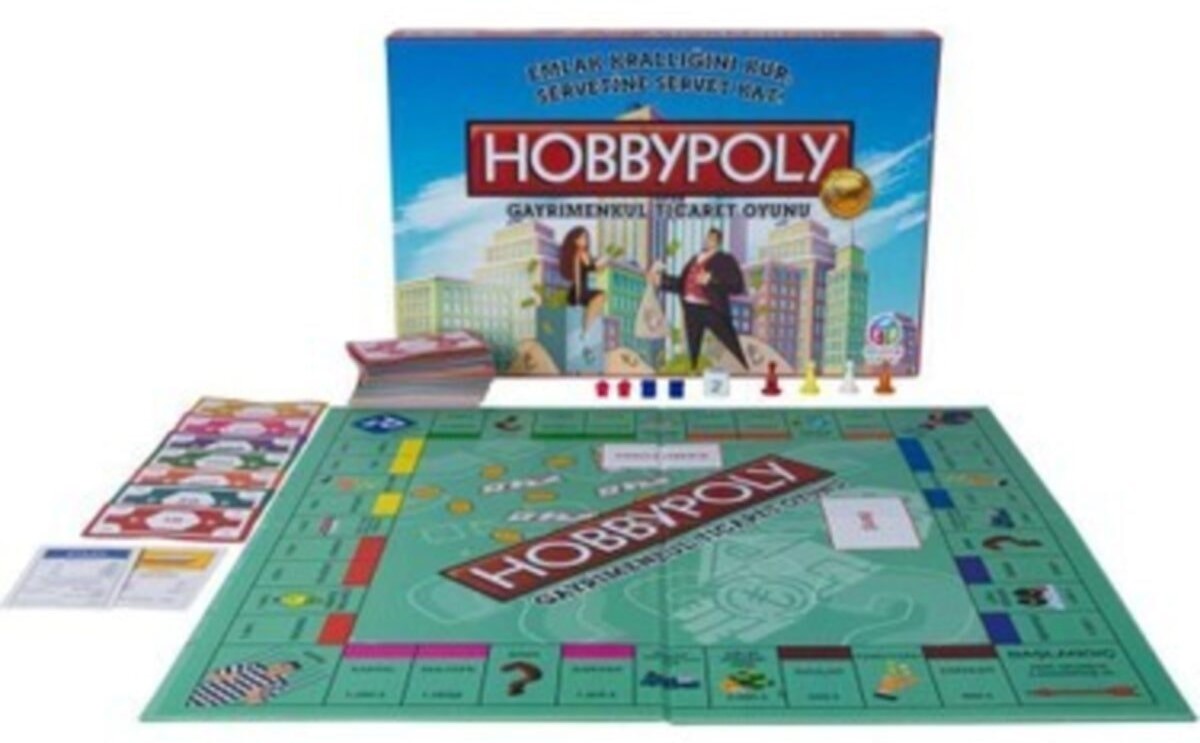 Hobby Poly Gayrimenkul Emlak Ticareti Oyunu - Görsel 2