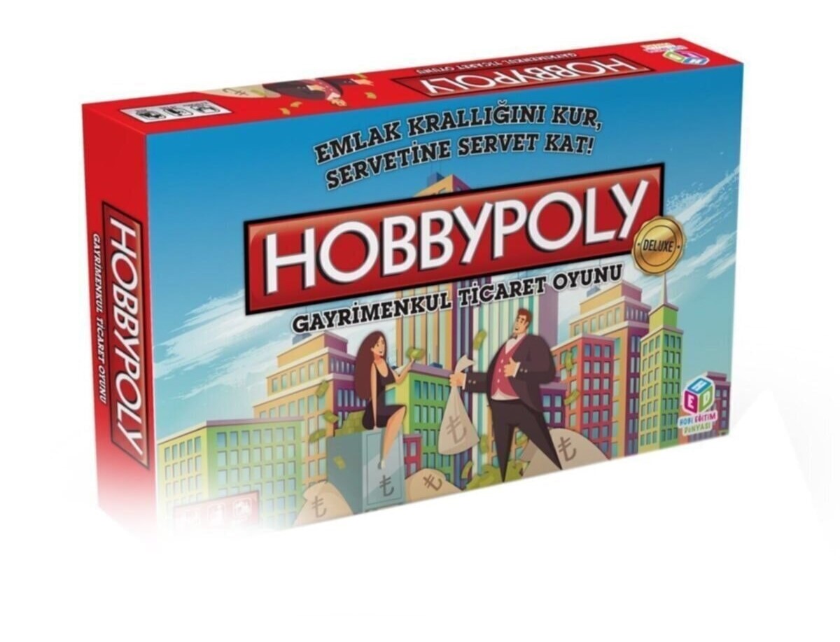 Hobby Poly Gayrimenkul Emlak Ticareti Oyunu - Görsel 3