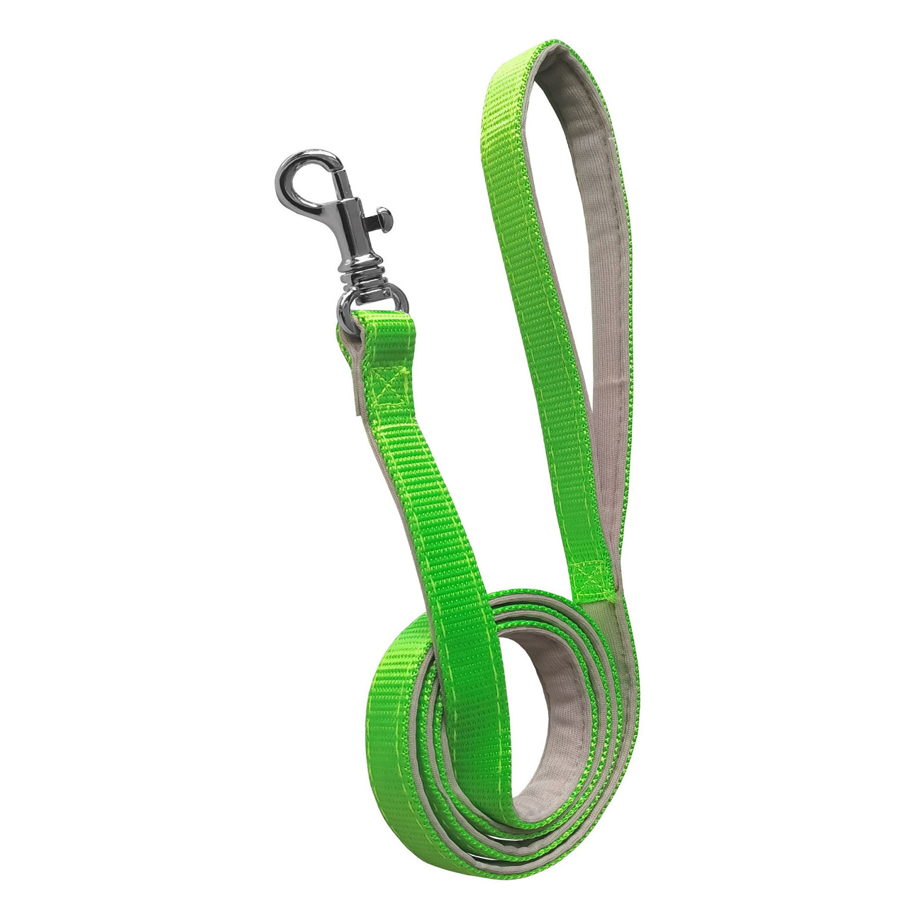 Gezdirme Kayışlı Dokuma Köpek Göğüs Tasma Seti 52*73-110 cm Neon Yeşil - Görsel 3