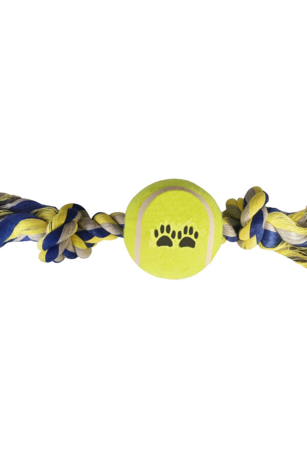 Tenis Toplu Kısa Düğümlü Köpek Diş İpi 7-26 cm Mi