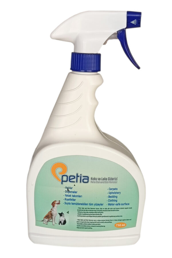 Petia Stain  Odor Remover Kedi Köpek Koku Ve  Sprey 750 ml