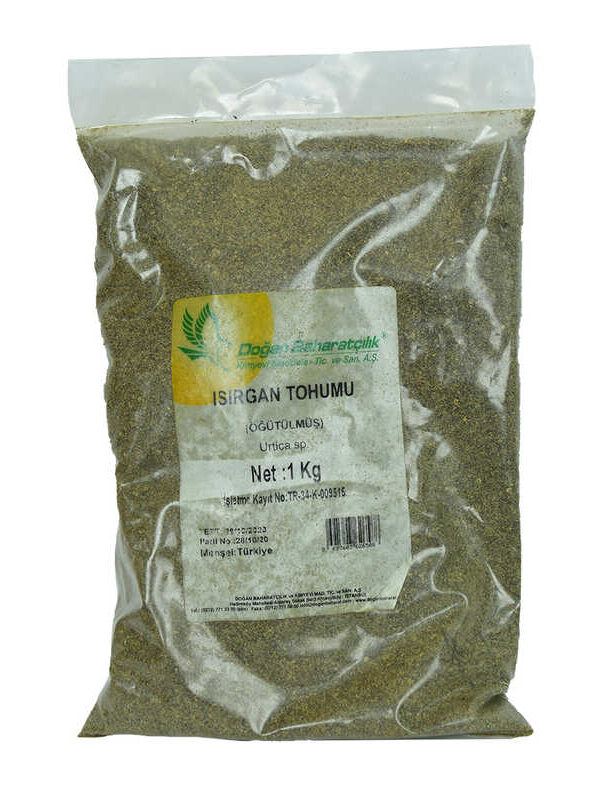 Isırgan u Doğal Öğütülmüş 1000 Gr Paket