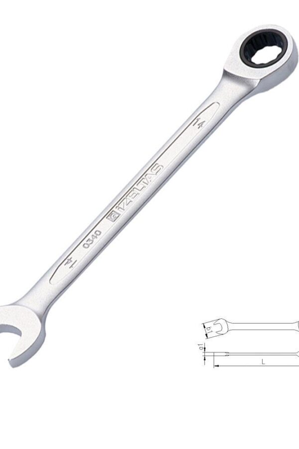 İzeltaş 0340 Cırcır Kombine  13 mm
