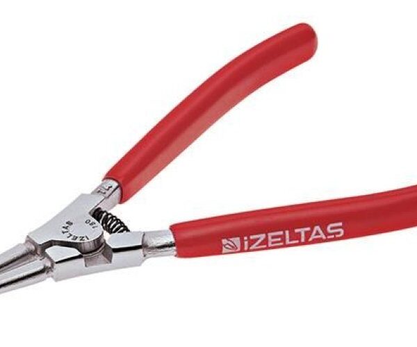 İzeltaş 3301 Dış Segman Pensi 180 mm Yaylı Düz