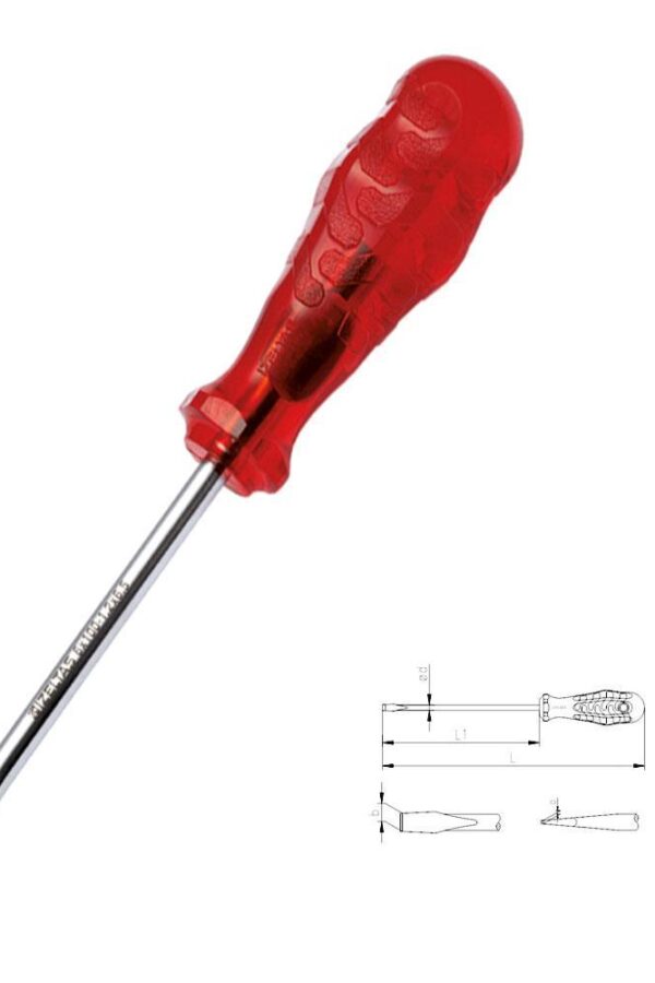 İzeltaş 4100 Kraft Düz Uçlu Tornida 3X80
