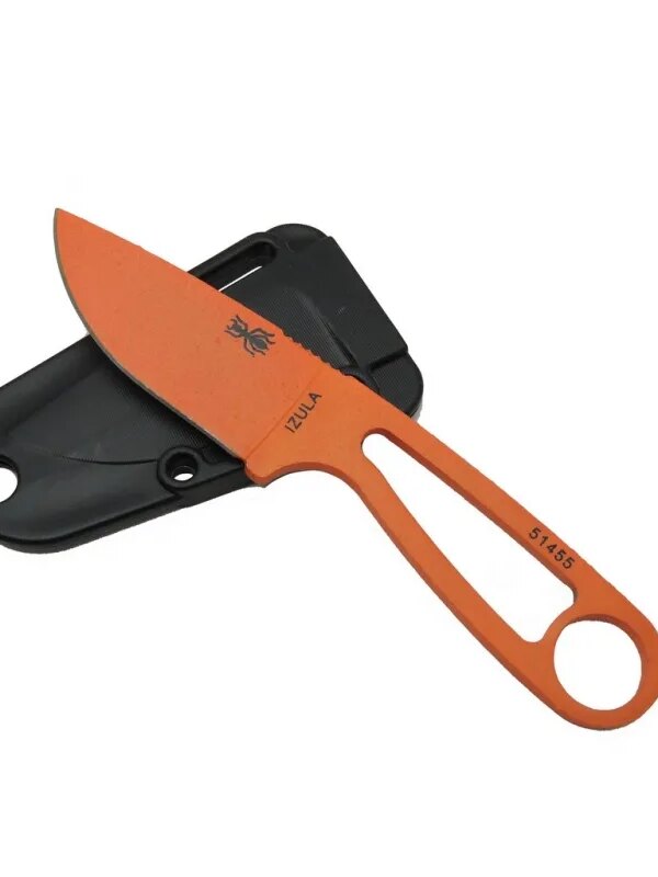 İzula Esee 51455ORG Tcu Kamp Bıçağı 16 cm - Komple Metal, Plastik Kılıflı