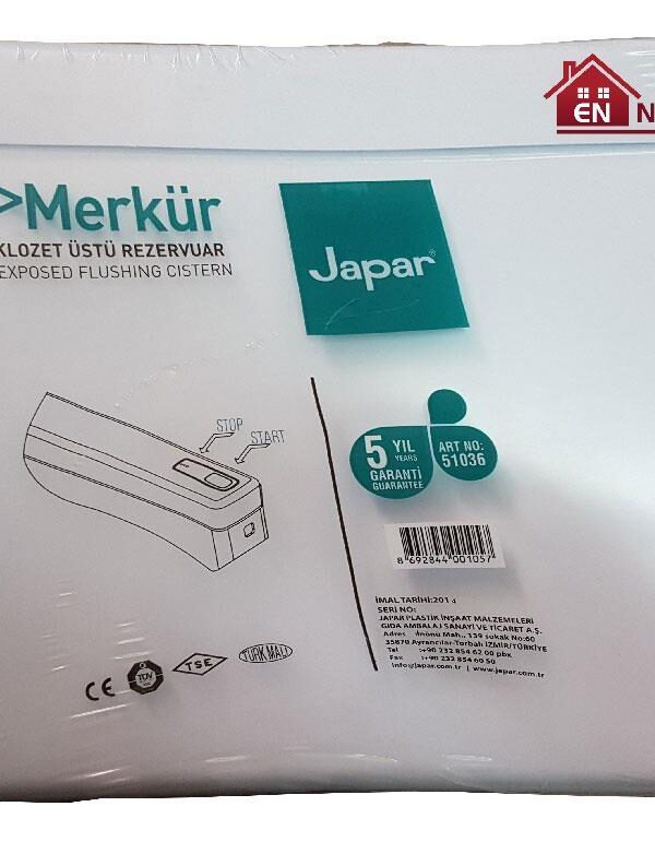 Japar 51036 Merkür Basma Rezarvuar
