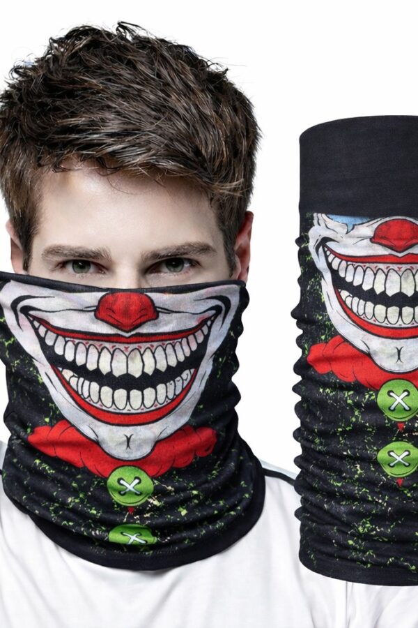 Joker Yüz Baskılı Baf Bana - Çok Amaçlı Boyunluk Bana 2 No