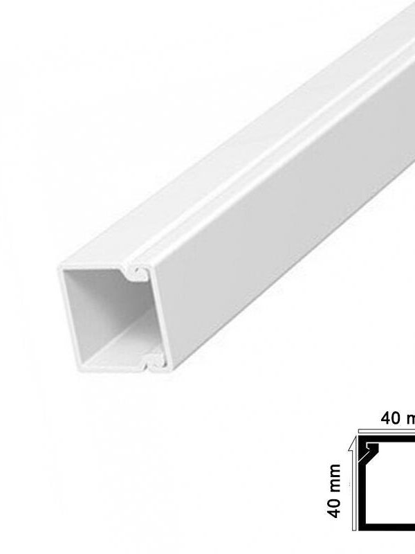 Kablo Kanalı 40x40 mm 2 Metre