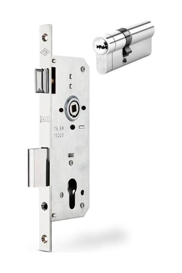152 R 35 mm Silindirli Kilit Nikel