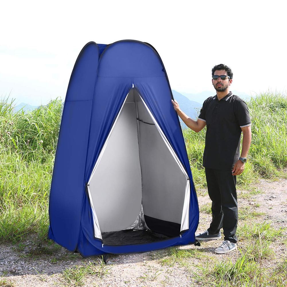 Kamp Alanı Duş Giyinme Wc Çadırı Fotoğrafcı Prova Kabini 190x120x120 - Görsel 3