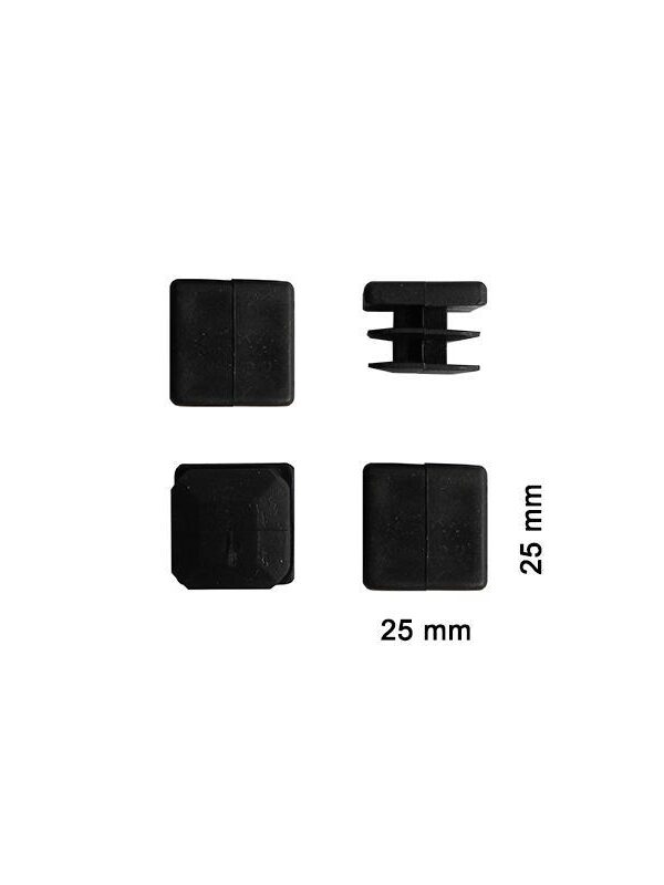 Kare Profil İç Tapa 25x25 mm 4 Adet