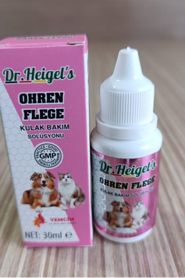 Kedi Kulak Temizleyici - Dr. Heigels  30ML