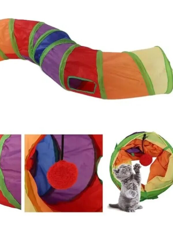 Kedi Oyun Tüneli 125 cm