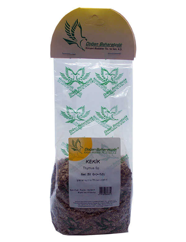 Kekik Doğal Yemeklik 50 Gr Paket