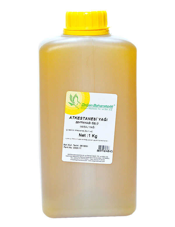 At Kestanesi Yağı Pet Bidon 1000 Gr