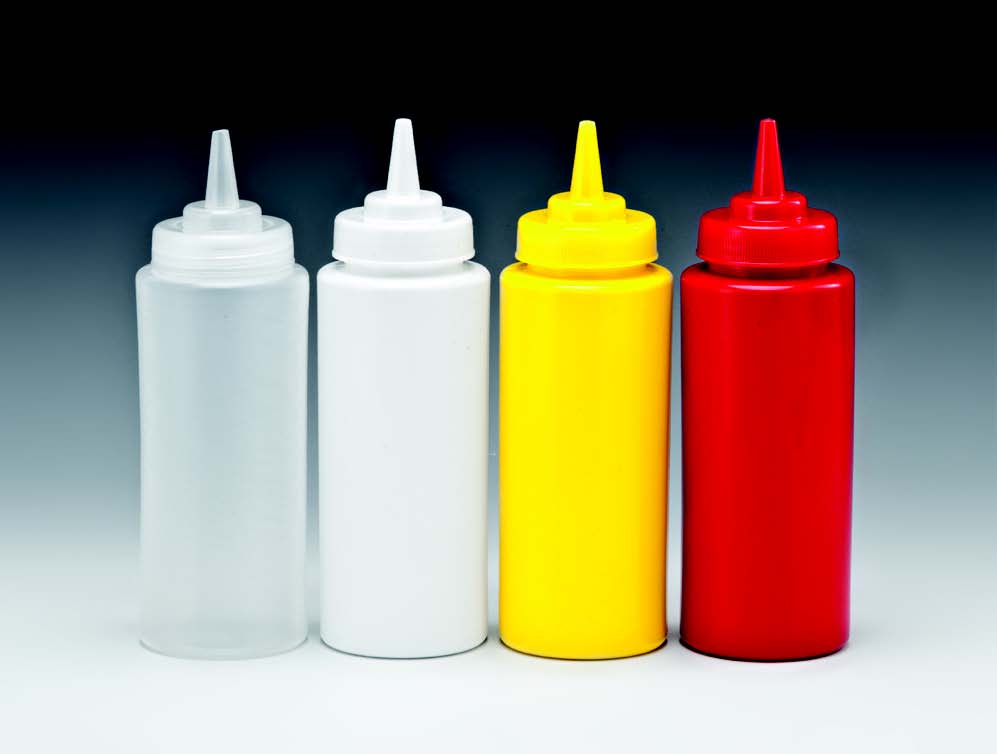 Ketçap Şişesi - 1000ML Dev Boy Kırmızı 3 Adet - Görsel 3
