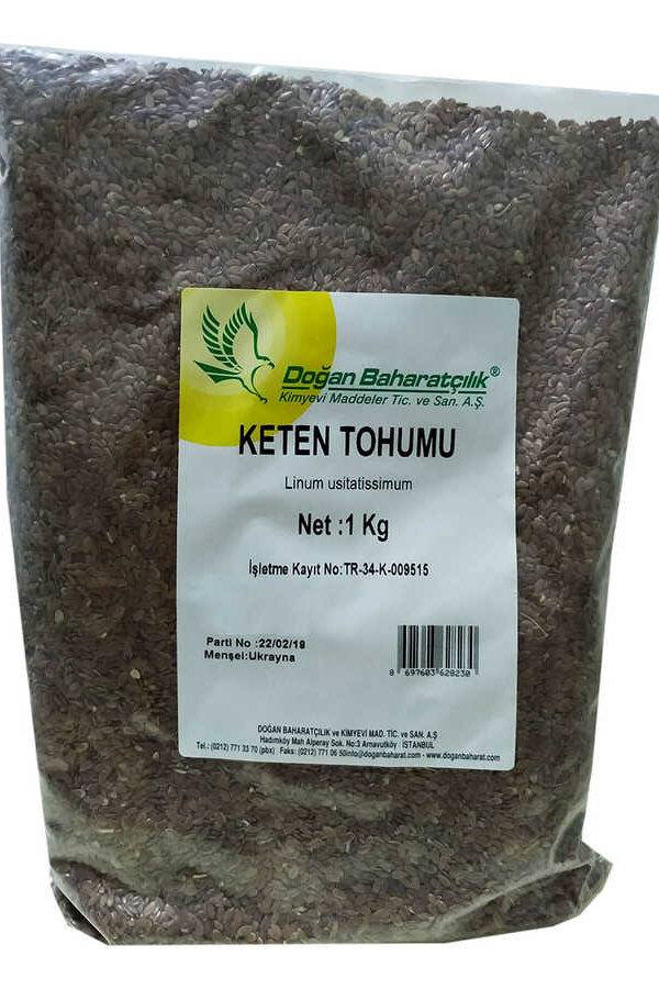 Keten u Tane Doğal 1000 Gr Paket