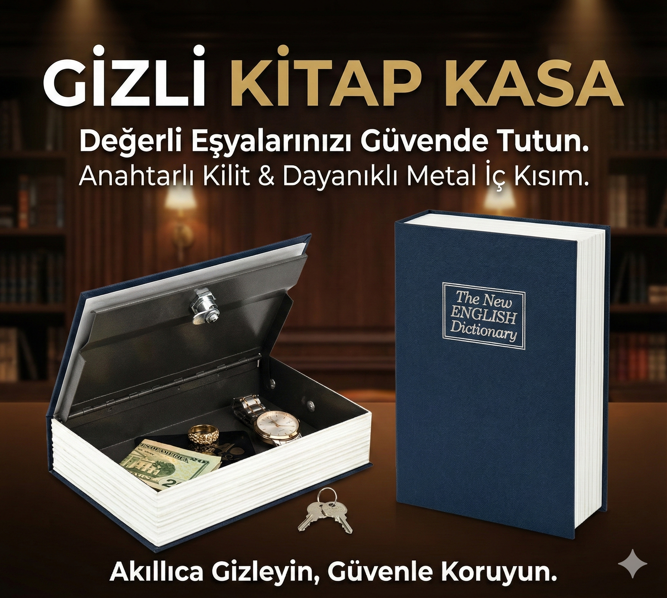 Görünümlü Gizli Kasa - Görsel 4