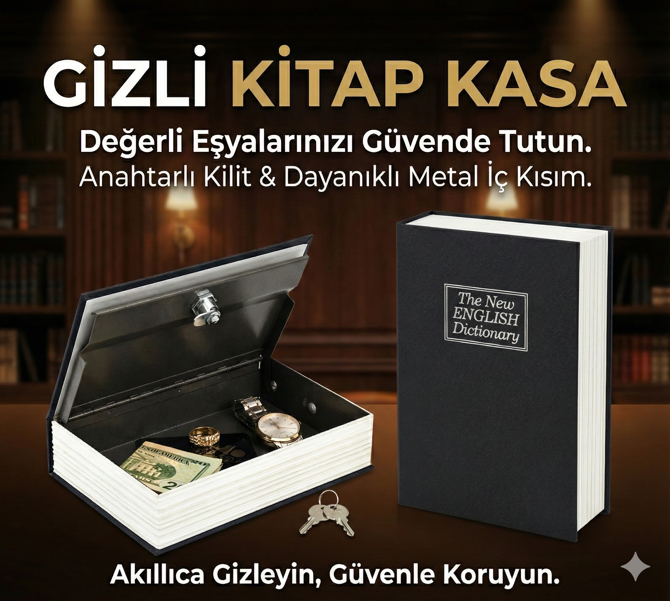 Görünümlü Gizli Kasa - Görsel 5