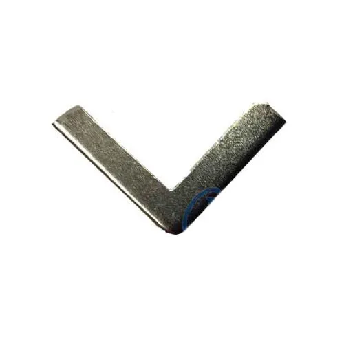, Kapak, Menü, Albüm Köşesi, Orta - 18x32mm, Nikel, 20 Adet