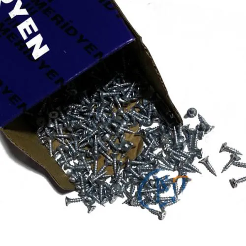 Klips, Menteşe, Ayak, , Sunta Vidası - 3x13mm, 100 Adet