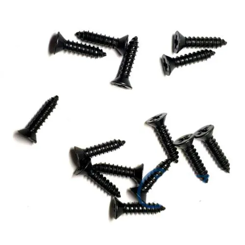 Klips, Menteşe, Ayak, , Sunta Vidası 2,2x9,5mm - Siyah 1000 Adet