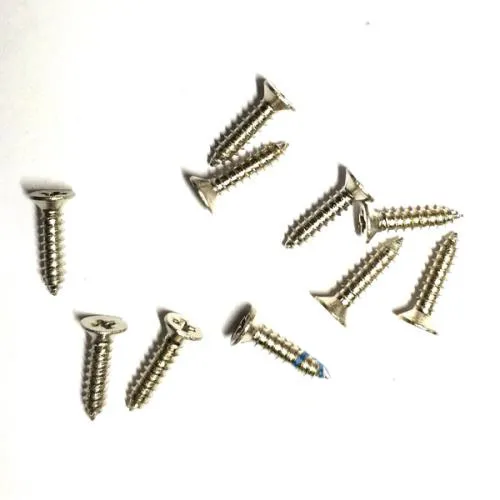 Klips, Menteşe, Ayak, , Sunta Vidası 2,2x9,5mm - Nikel 100 Adet