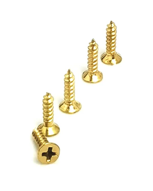 Klips, Menteşe, Ayak, Ysb  Vidası - 2,9x9,5mm Sarı, 100 Adet