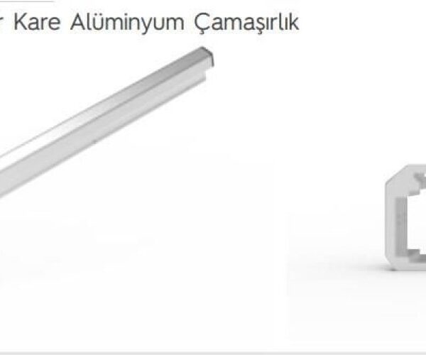 Koral Ayarlı Balkon Çamaşır Askılığı 80X30/60X25