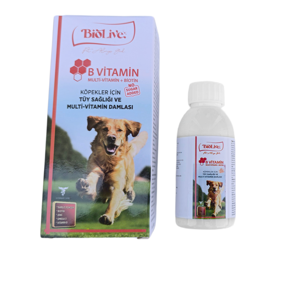 Biolive Köpekler İçin B min+Multimin Sağlığı Likit min 100ml - Görsel 2