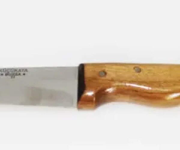 Küçükata Bursa İnce Küt Kasap Bıçağı No:1, 13 cm - Ahşap Sap