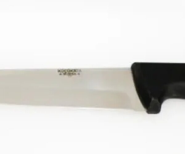 Küçükata Bursa Kalın Küt Kasap Bıçağı No:5, 23 cm - Plastik Sap