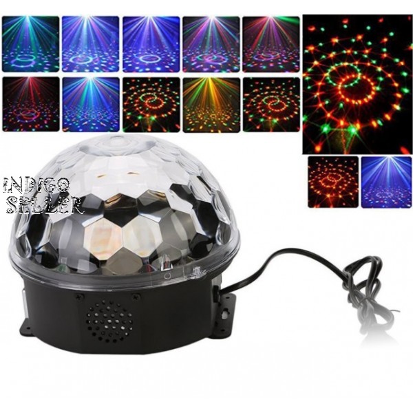 Kumalı Kristal Led RGB Disko Topu