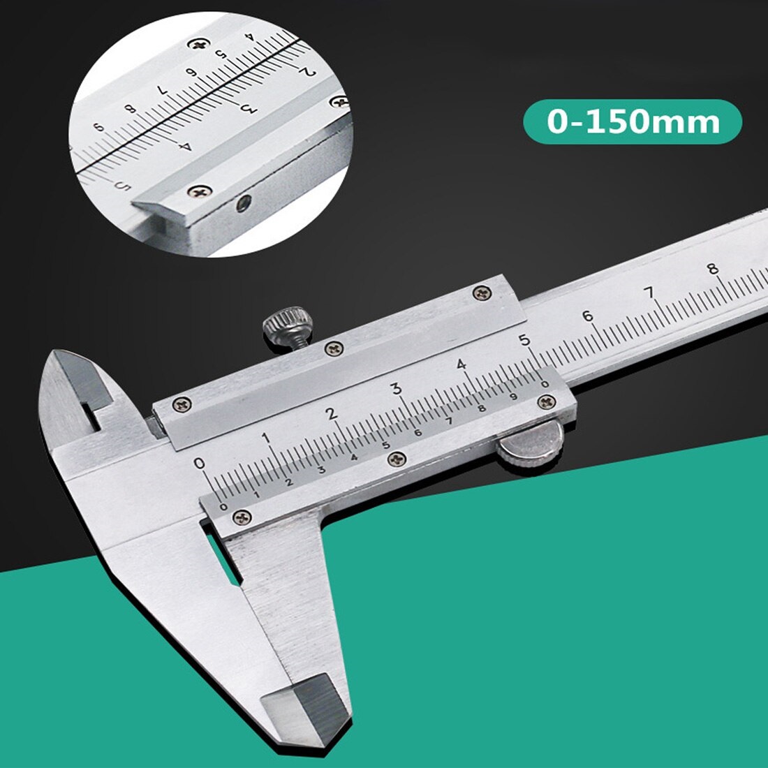 Kumpas - Çelik Kumpas 0,01 mm - 150mm 6inc - Görsel 2