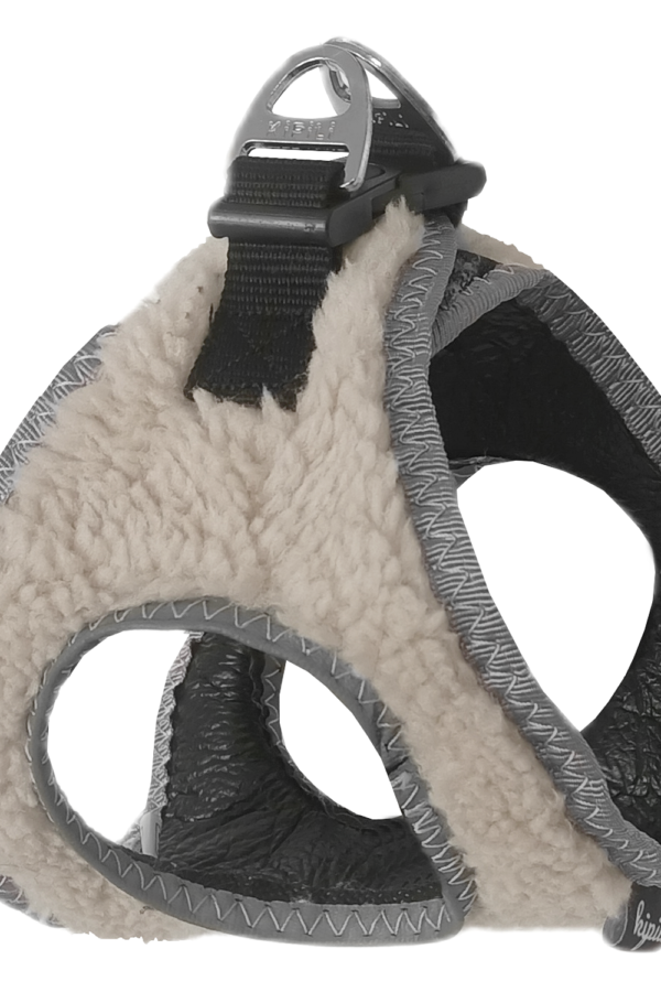 Üç Kilitli Kürklü Kedi Köpek Göğüs Tasması 20-24 cm -Small