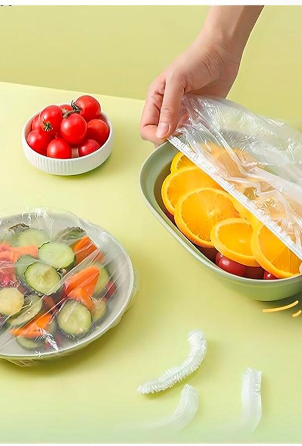 Lastikli Tencere Ve Tabak Bonesi 100 Adet (24cm)