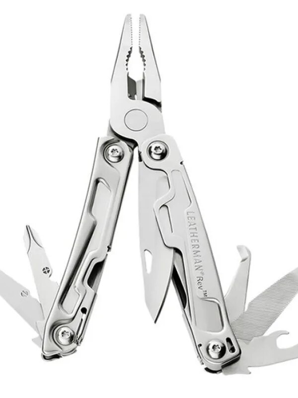 Leatherman Rev 832131 Çok Amaçlı Çakı / Pense - Metal Gövde (Multitool)